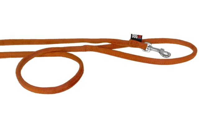 6 Ft. L X 0.5 W in. Comfort Microfiber Round Leash, Orange