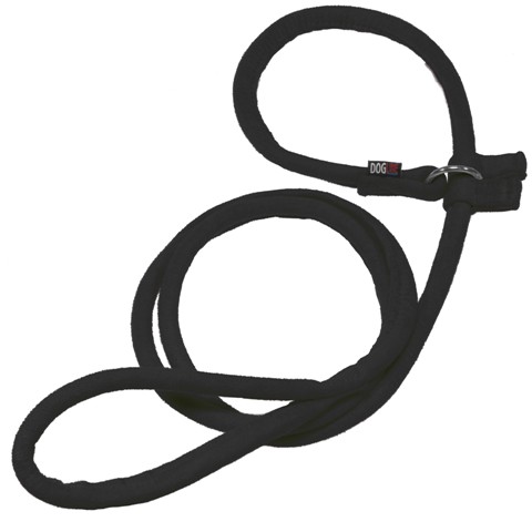 60 L X 0.5 W in. Comfort Microfiber Round Slip Lead, Black