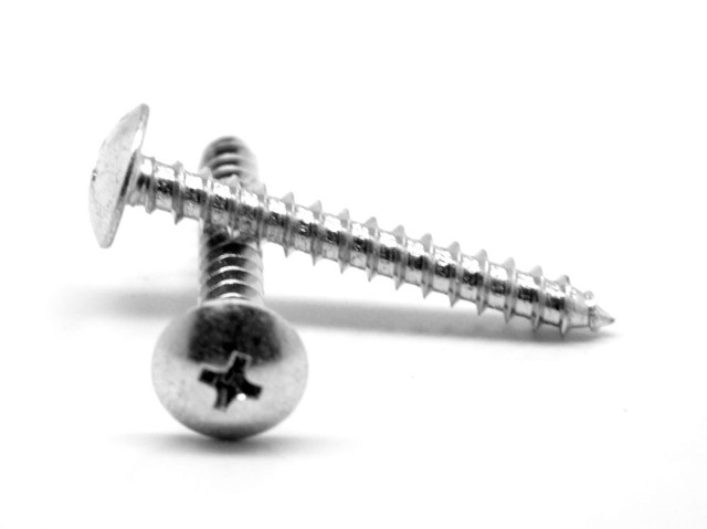 No.6-20 X 0.5 in. Phillips Truss Head Type AB Sheet Metal Screw, Low Carbon Steel - Zinc Plated - 7000 Piece