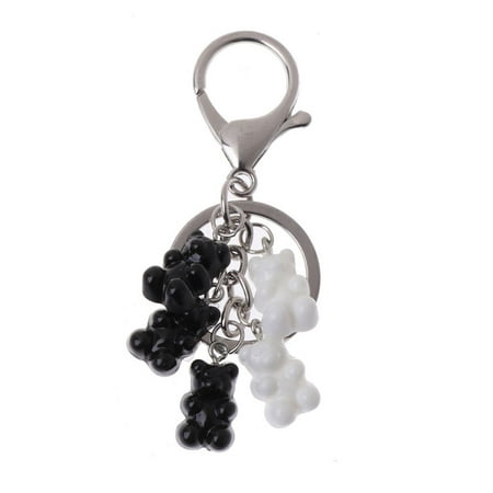 Cute Bag Pendant Charm Gift for Women Gummy Multicolor Jewelry Key Chain Fashion Accessories Key Ring C