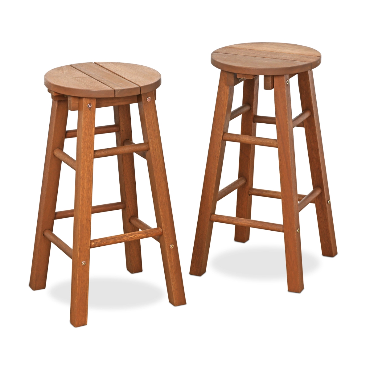 Tioman Outdoor Hardwood Promo Arch Bar Stool - Set of 2