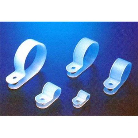 Plastic Cable Clamps Uv Black 0.5 in. Pack of 10