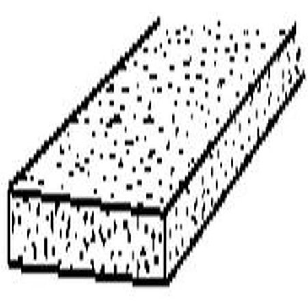 Moulding Window Fiber - 0.5 X 36In - Case of 25