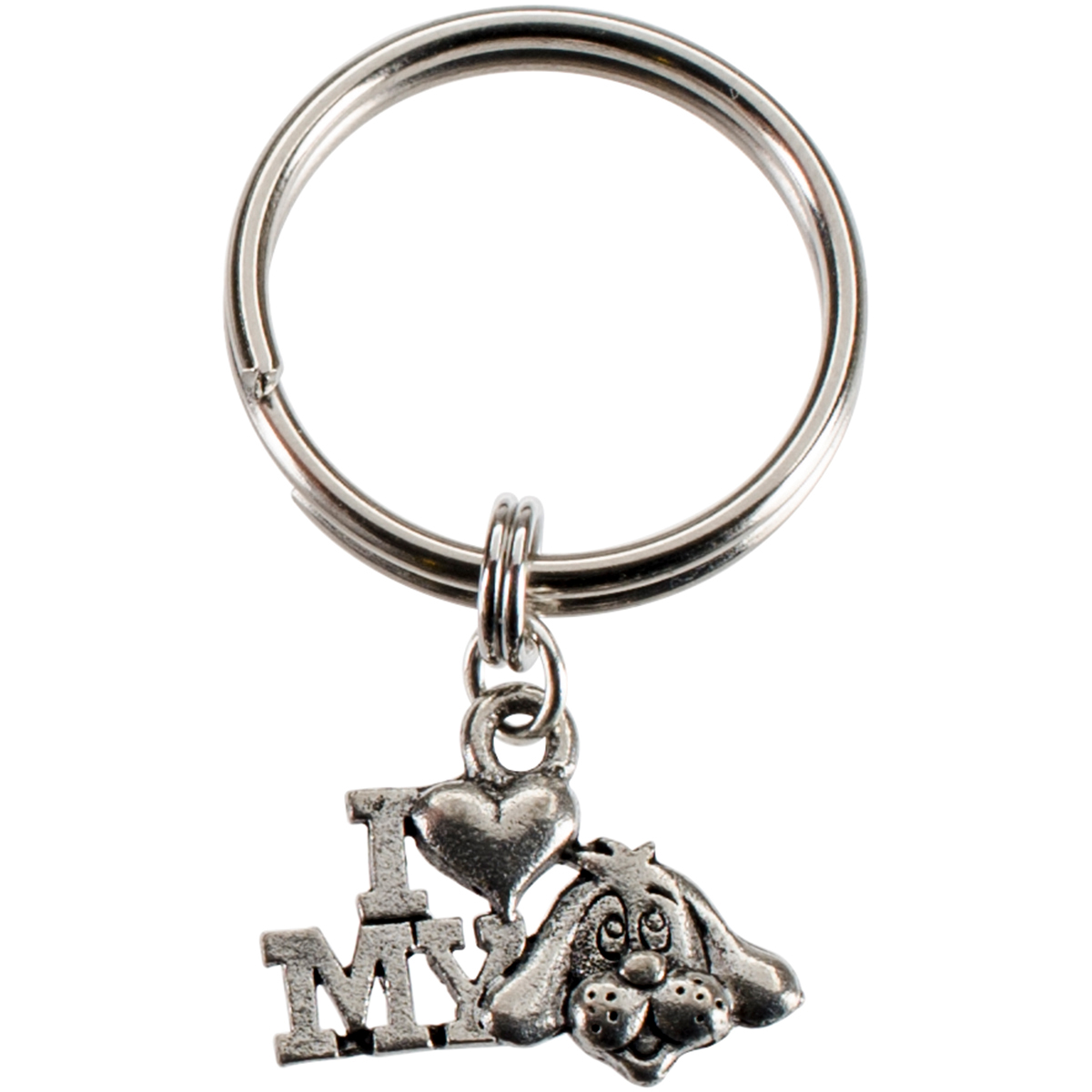 Charming Accents Keying - Love My Dog