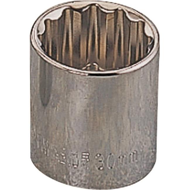 963074 12 Point Standard Socket - 0.5 in. & 17 Mm
