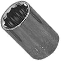 MT6529952 0.5 in. 12 Point Drive Standard Socket, 18 Mm