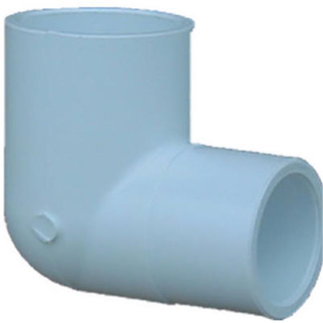 30775 0.75 X 0.5 in. 90 Degree Slip X Slip Reducing Ell White, Pack of 10