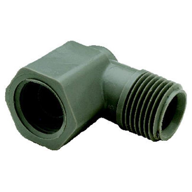 QBSE33FN Straight Elbow Compression Adapter - 0.5 in. Male Pipe Thread