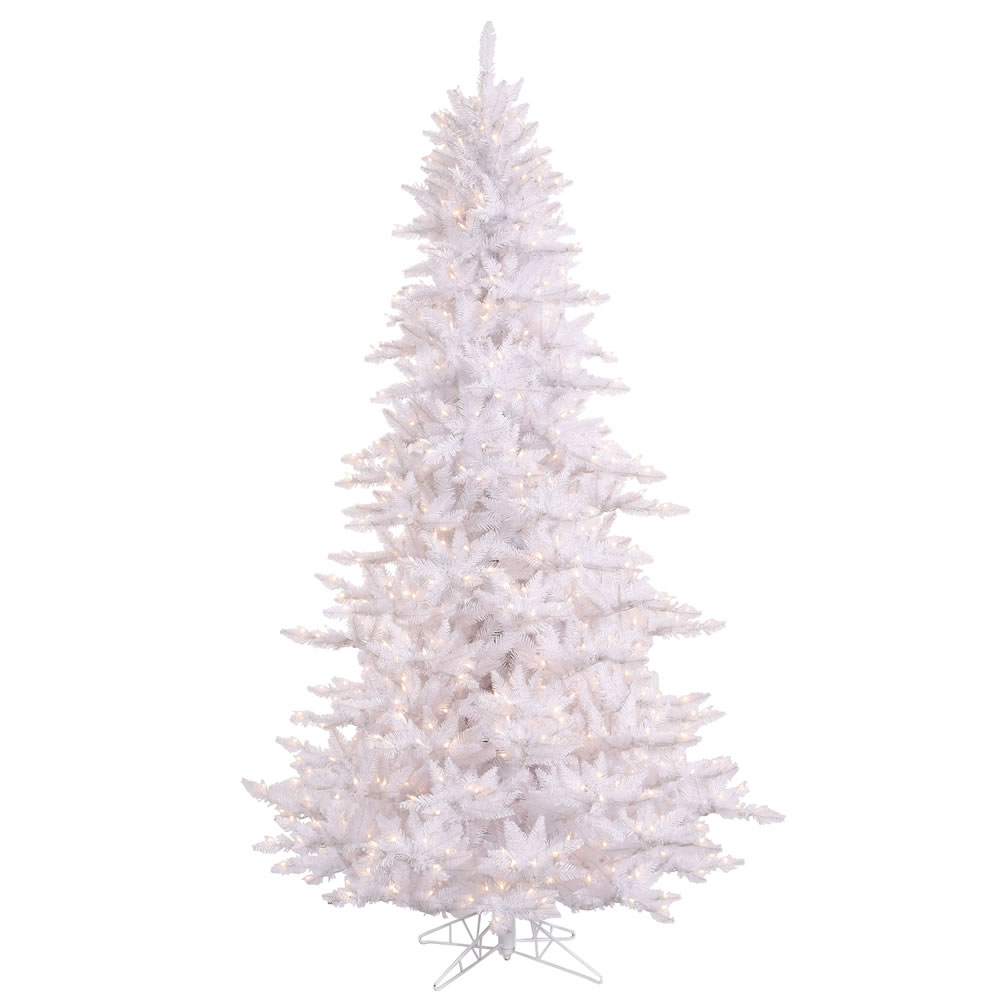 12 Ft. X 74 in. White Fir Christmas Tree with 1650 Clear 4631 Tips Dura Light
