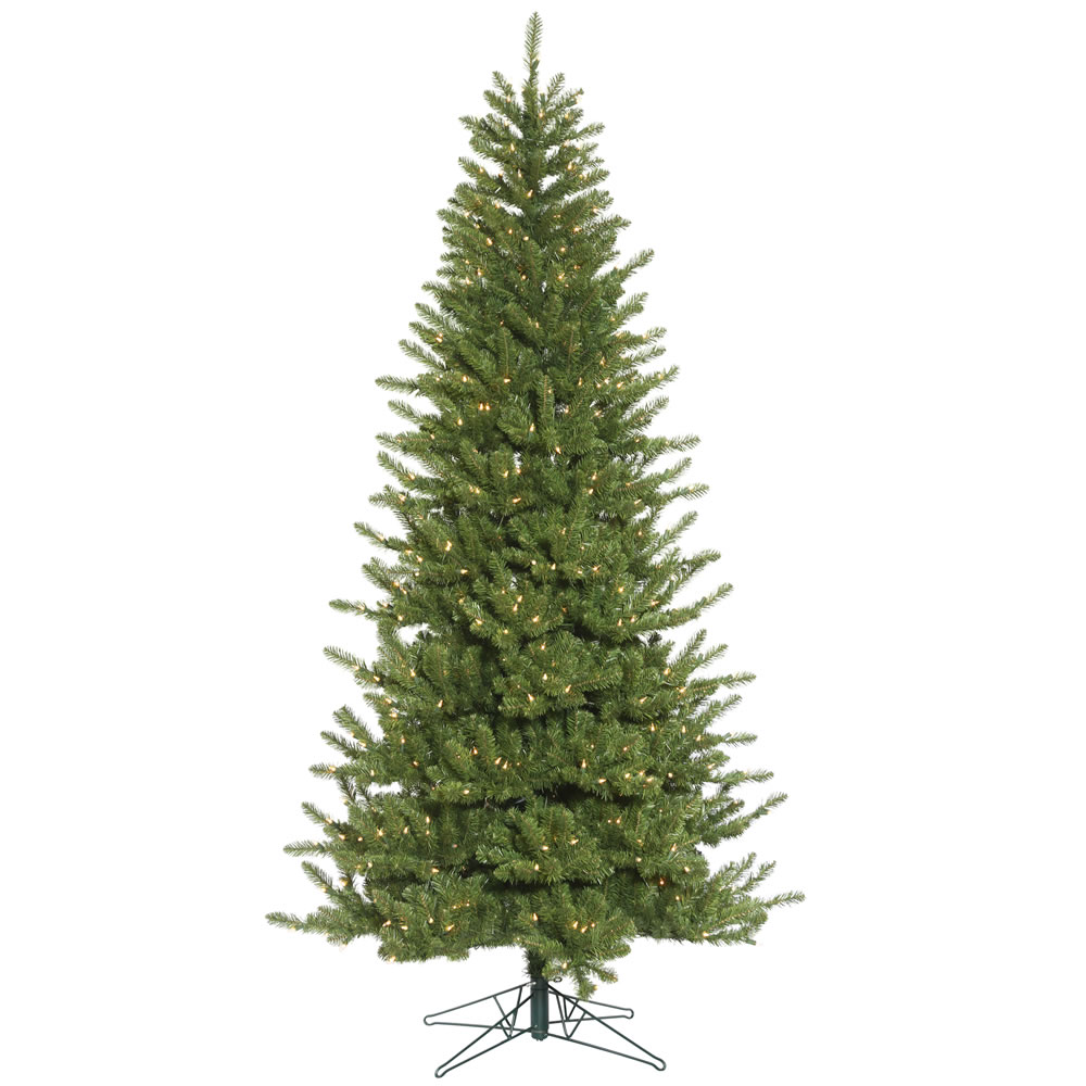 12 Ft. X 73 in. Nampa Pine Green Christmas Tree with 1650 Clear Dura Light