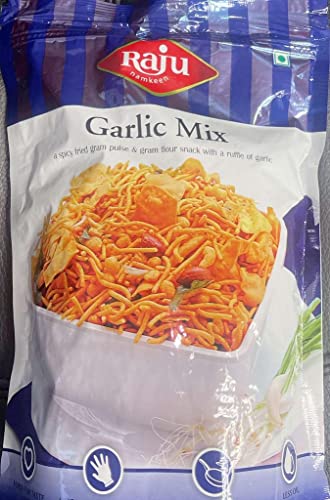 Raju Snacks - Garlic Mix 400g - 14oz