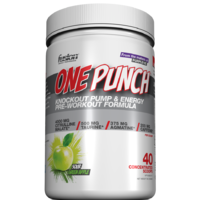 Fusion Bodybuilding One Punch Pre-Workout Formula Sour Green