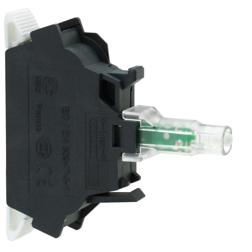Schneider Electric Harmony XB Series Light Block, 24 → 120 V, White Light