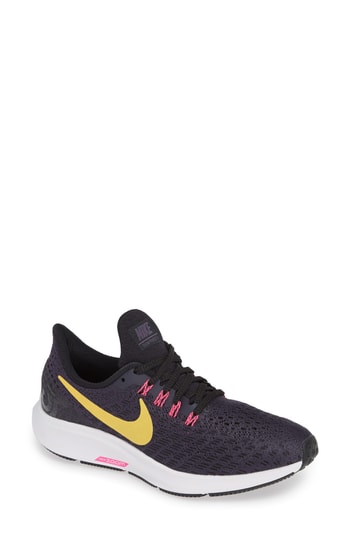 Nike Women's Air Zoom Pegasus 35 Running Sneakers from Finish Line - Black 10