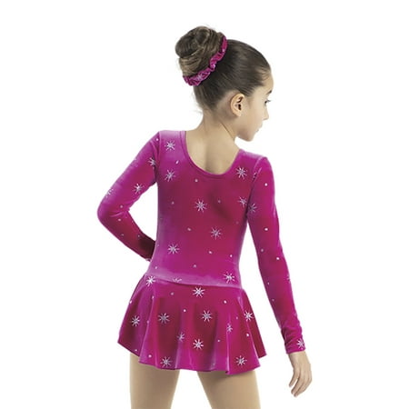Mondor Born to Skate Glitter Figure Skating Dress 2723 - North Star (Size 10-12)