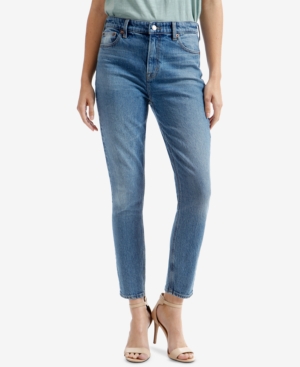 LUCKY BRAND $89 Womens New 1253 Blue High Rise Skinny Jeans 0 B+B