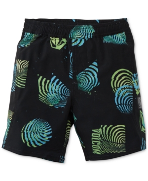 Volcom Little Boys Nothing More Volley Printed Swim Trunks
