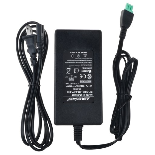 ABLEGRID AC DC Adapter for HP Invent 0950-4392 0950-4397 0950-4399 09504392 09504397 09504399 Deskjet Printer +32V +15V 18W Green Tip Power Supply Cor