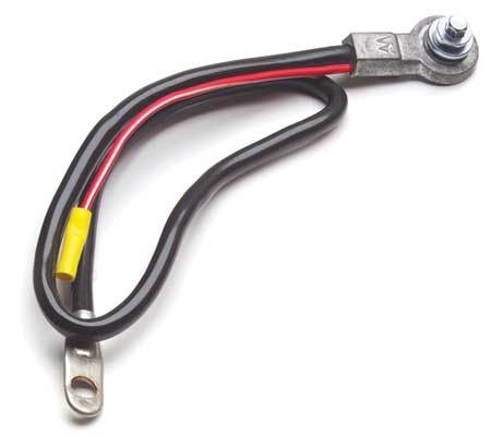 GROTE 84-9253 Battery Cable Side Terminal,4 Ga.,55In L