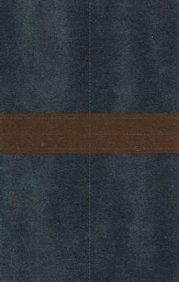 Zondervan 72917 NIV - Devotional Bible for Men-Charcoal & Tan DuoTone