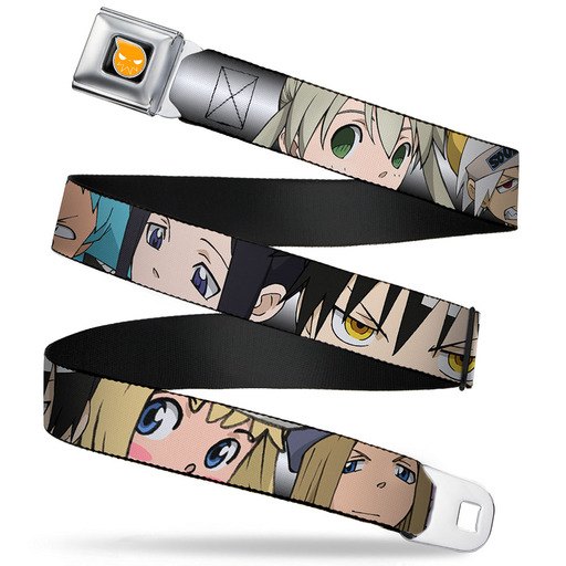 Soul Eater Logo Full Color Black Orange 1.0