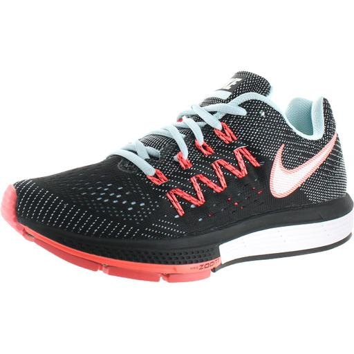 Nike Womens Air Zoom Vomero 10 Mesh Overlay Running Shoes Navy 5 Medium (B,M)