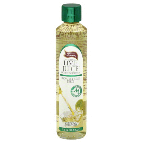 MASTER of MIXES JUICE CCKTL ESSNTL LIME-375 ML -Pack of 6