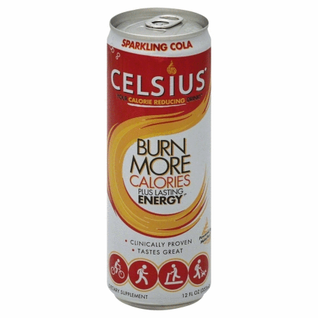 Celsius 146266 Sparkling Cola Energy Drink - 12 Oz.