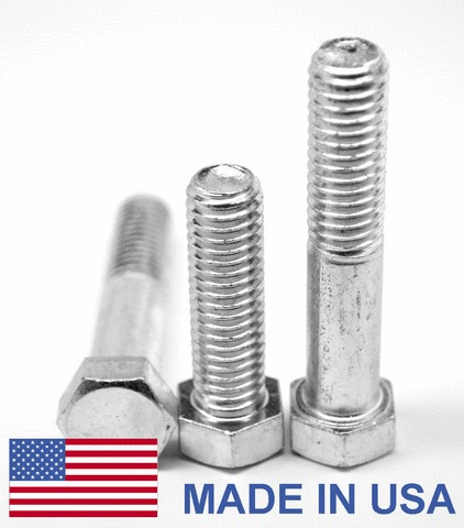 ASMC Industrial 0.31-18 X 0.75 Coarse Threaded Grade 5 MS90725 Hex Cap Screw, USA Medium Carbon Steel - Yellow Cadmium Plated - 1650 Piece