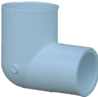 Genova Products 30775 0.75 X 0.5 in. 90 Degree Slip X Slip Reducing Ell White, Pack of 10