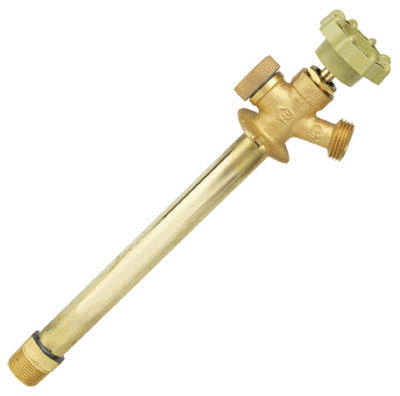 Homewerks VFFASPC19B 0.5 Male Iron Pipe Anti-Siphon Frost Free Sillcock - 12 in.