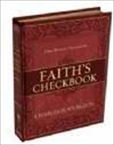 Christian Art Gifts 362390 Faiths Checkbook One Minute Devotions