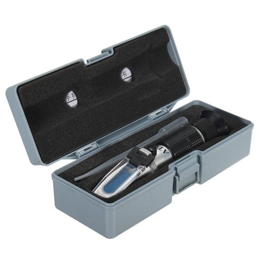 0~32% Brix Wort Specific Gravity Refractometer Beer Fruit Juice Wine Sugar Tes