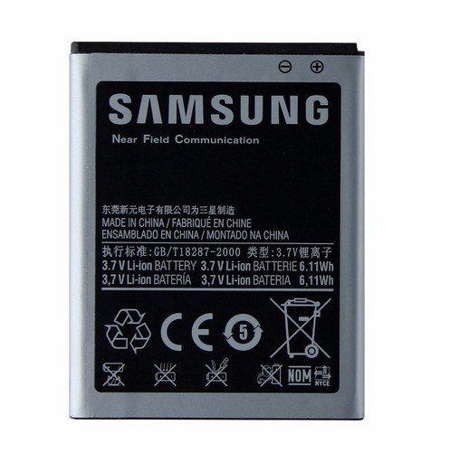 OEM Samsung EB-L1A2GBA 1650 MAh Replacement Battery for Samsung Galaxy S II (499160)