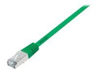 Equip Life - Patch-Kabel - RJ-45 (M) - RJ-45 (M) - 20,0m - Foiled Unshielded Twisted Pair (F/UTP) - CAT 5e - Gepresst, Verseilt - Grün (225449)