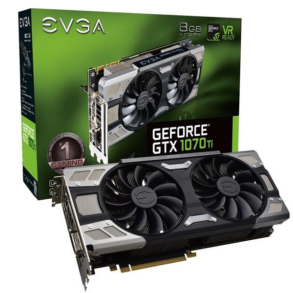 EVGA 08G-P4-6678-KR Graphics Card NVIDIA GeForce GTX 1070 Ti 8 GB GDDR5