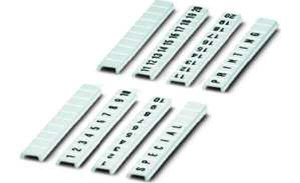 Phoenix Contact Zackband ZBF 4,lgs: Fortl. Zahlen 1-10 Bedruckt