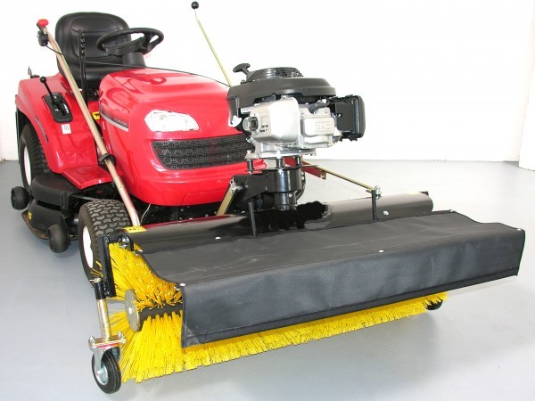 Frontkehrmaschine 110cm Secura Passend Rally 1136 Rasentraktor