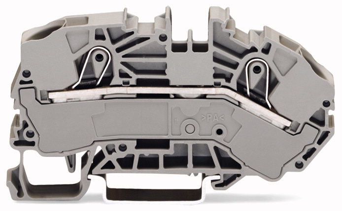 WAGO 2016-7601 2 Conductor Supply Terminal Block Grey