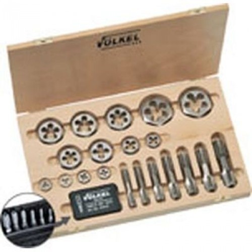 Völkel HexTap Set + Sechskantmuttern DIN 382, M 3 - 24, V48642