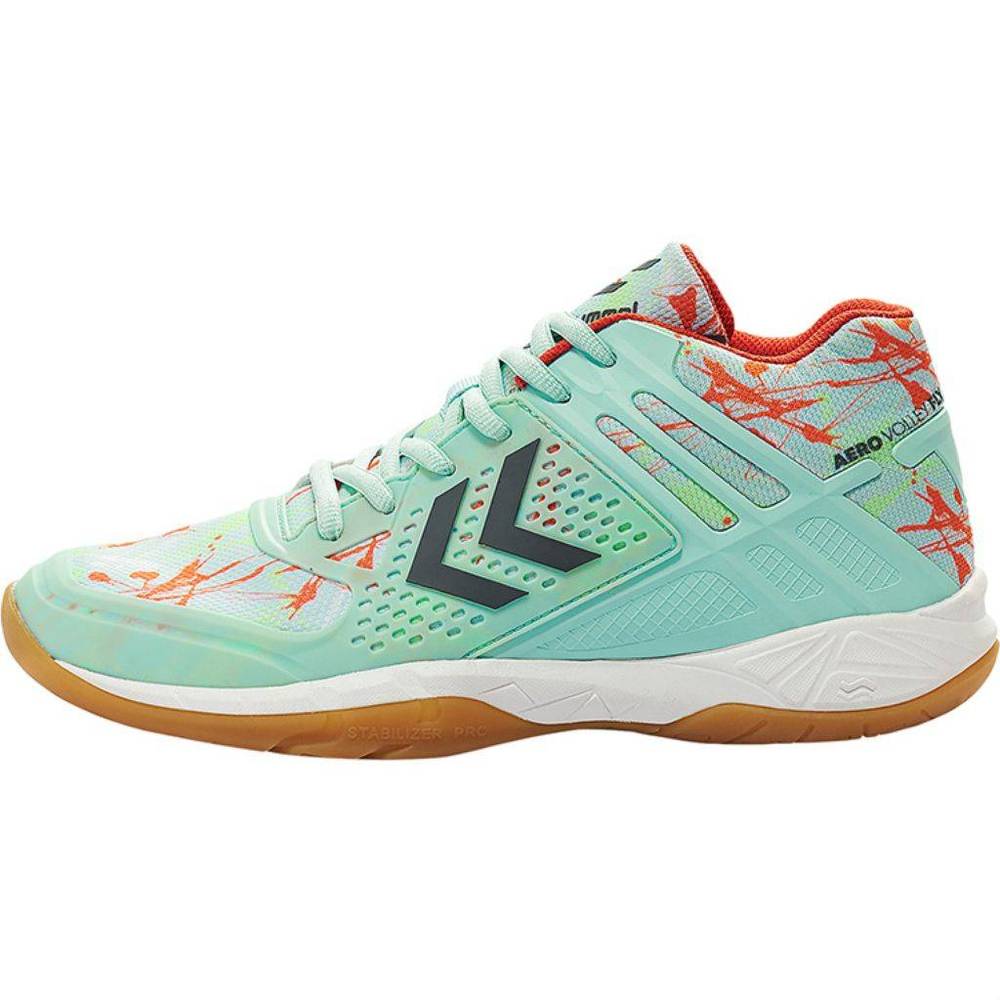 Hummel Aero Volley Fly Volleyballschuhe Iced-aqua