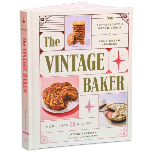 Vintage Baker Recipe Book from Butterscotch Pecan Curls to Sour Cream Jumble