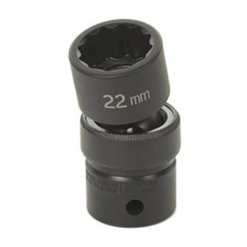 Grey Pneumatic 2117UM 0.5 in. Drive X 17 Mm Standard Universal- 12 Point