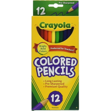 Crayola 68-4012 Colored Pencils  12-Count  Pack of 3  Assorted Colors