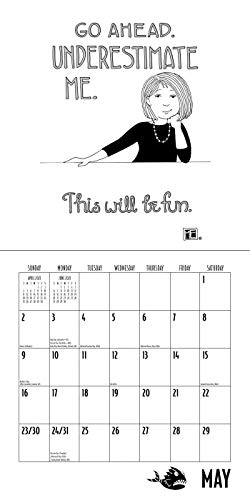 Mary EngelDark 2021 Wall Calendar: from the Shadier Side of Mary Engelbreit thumbnail