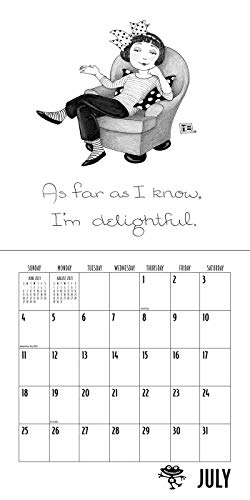 Mary EngelDark 2021 Wall Calendar: from the Shadier Side of Mary Engelbreit thumbnail