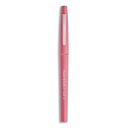 Paper Mate Flair Felt Tip Porous Point Pen  Stick  Medium 0.7 Mm  Assorted Ink and Barrel Colors  6/Pack  Each