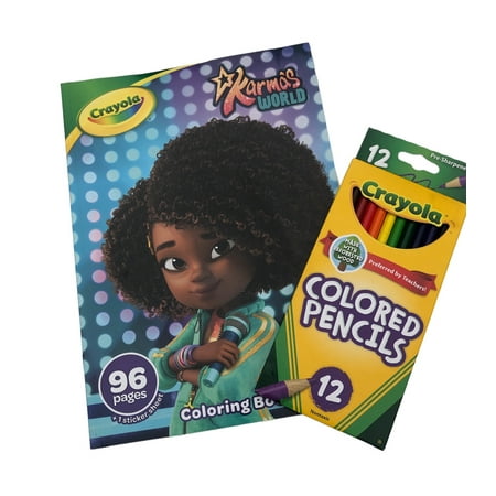 Crayola Krama S World & Crayola 12 Pack Colored Pencils