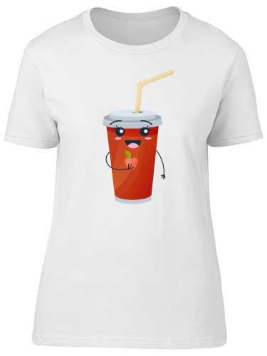 Strawberry Juice Inside Cup Tee Women's -Image by Shutterstock