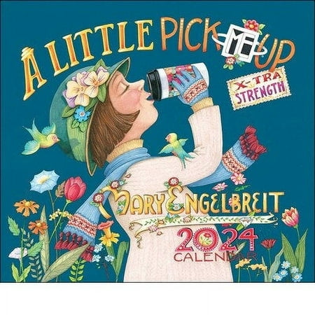 ANDREWS MCMEEL 1PK Mary Engelbreit S 2024 Deluxe Wall Calendar